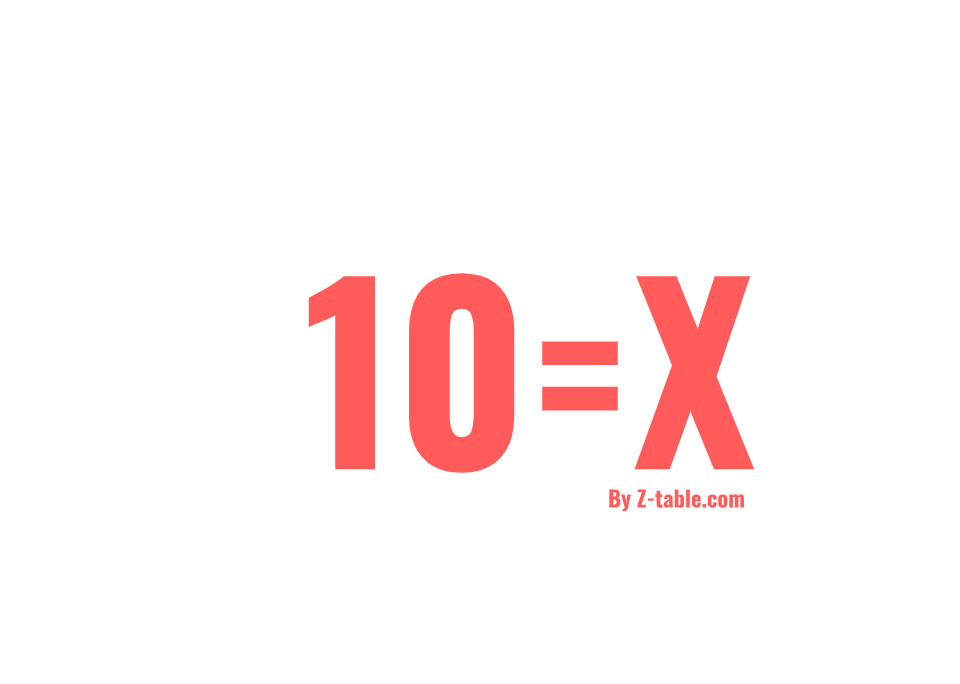 10 roman numerals